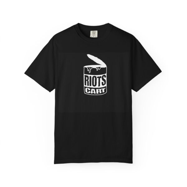 Unisex Garment-Dyed T-Shirt - 'Riots Cart' Graphic Tee for Streetwear Enthusiasts