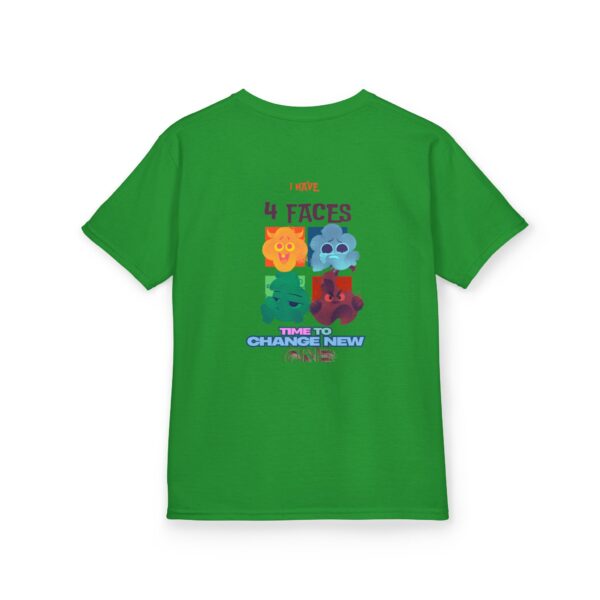 Kids 4 Faces Fun Tee - Change New One - Image 40