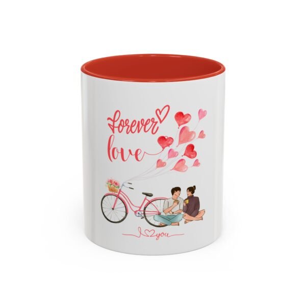 Forever Love Coffee Mug - Heart Design for Couples | 11oz & 15oz - Image 16