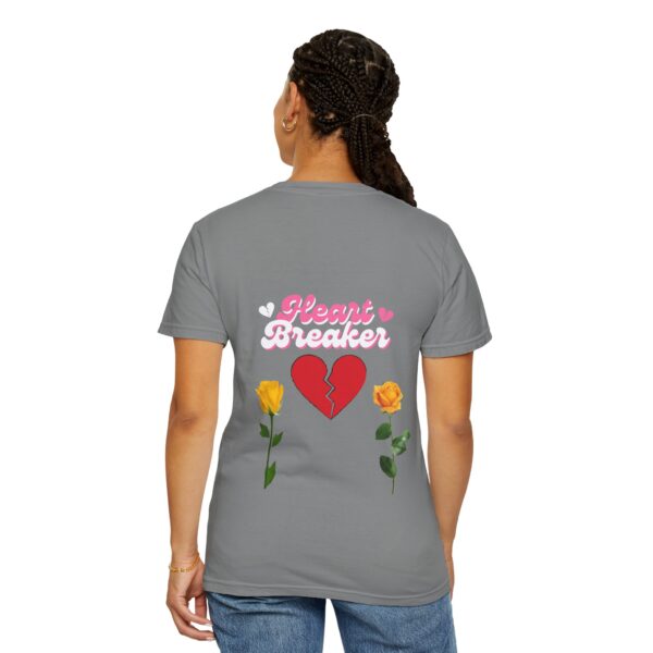 Heartbreaker Unisex Garment-Dyed T-Shirt with Floral Design - Image 79