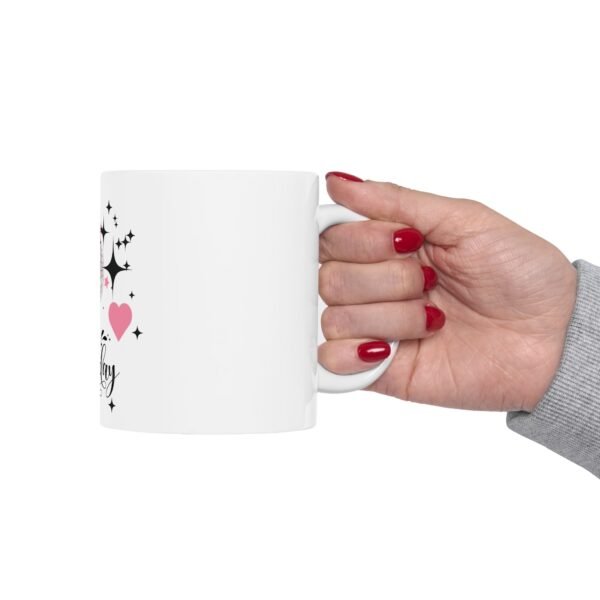 Happy Birthday Disco Ball Ceramic Mug - Fun Gift for Celebrations - Image 13