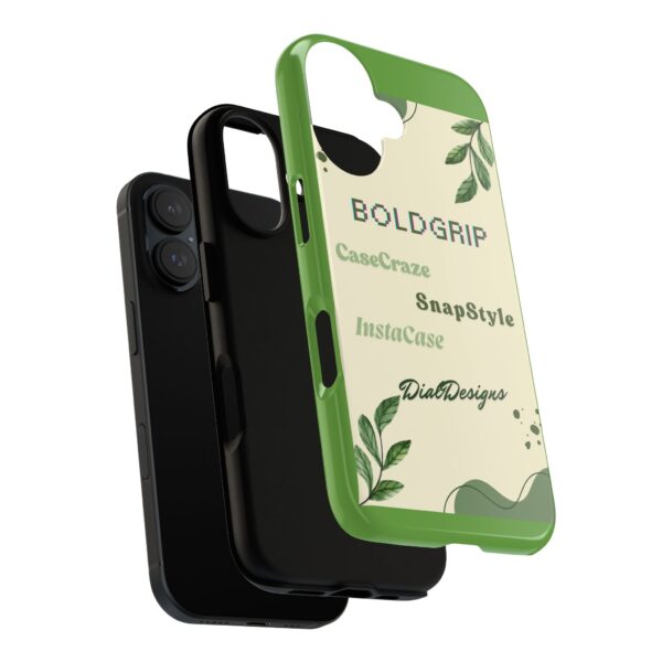 BoldGrip Leafy Phone Case - Stylish & Durable Protection - Image 3
