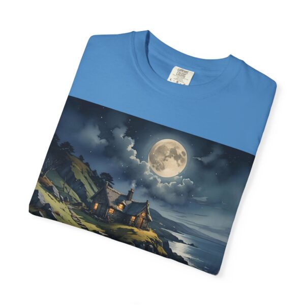 WilderNest Cottage Moonlight T-Shirt - Unisex Garment-Dyed Tee for Nature Lovers - Image 38