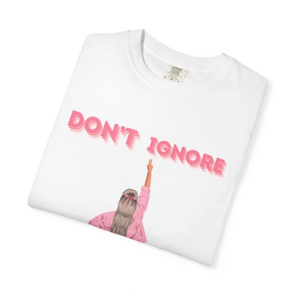 Girl Power Garment-Dyed T-shirt - Feminist Statement Tee - Image 4