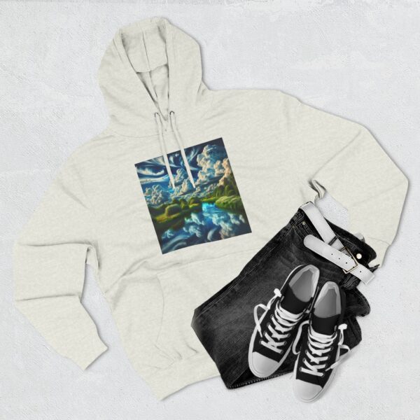 Three-Panel Fleece Hoodie - Image 19