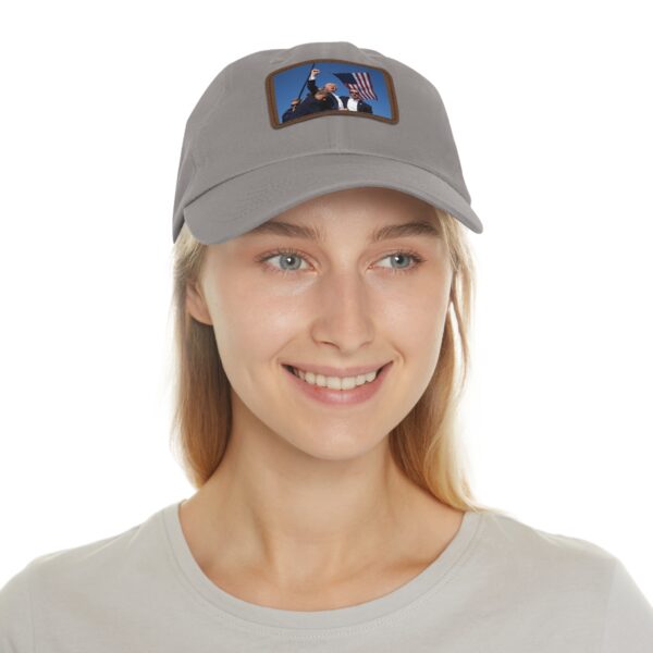 Dad Hat with Leather Patch (Rectangle) - Image 24