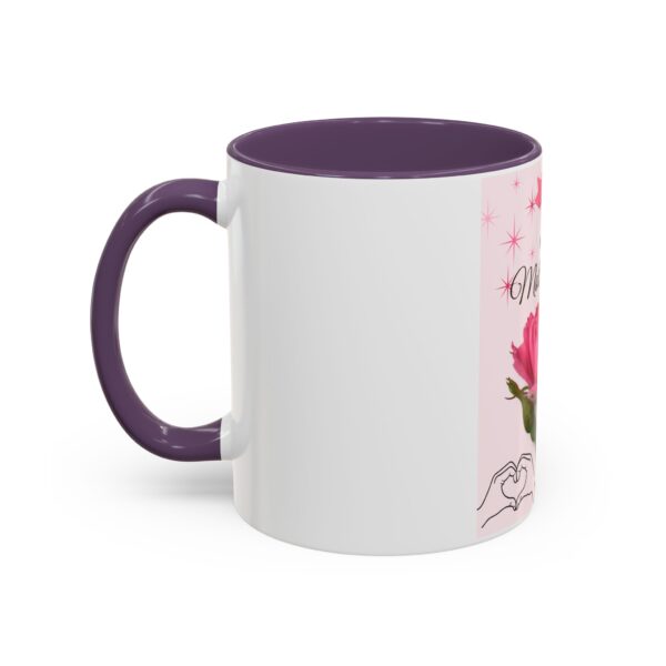 Happy Mother's Day Accent Coffee Mug - Pink Floral Design, 11oz & 15oz - Image 42