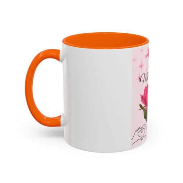 Happy Mother's Day Accent Coffee Mug - Pink Floral Design, 11oz & 15oz - Image 36