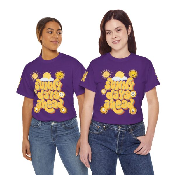 Sunny Days Ahead Unisex Heavy Cotton Tee - Fun Sun Graphic T-Shirt - Image 104