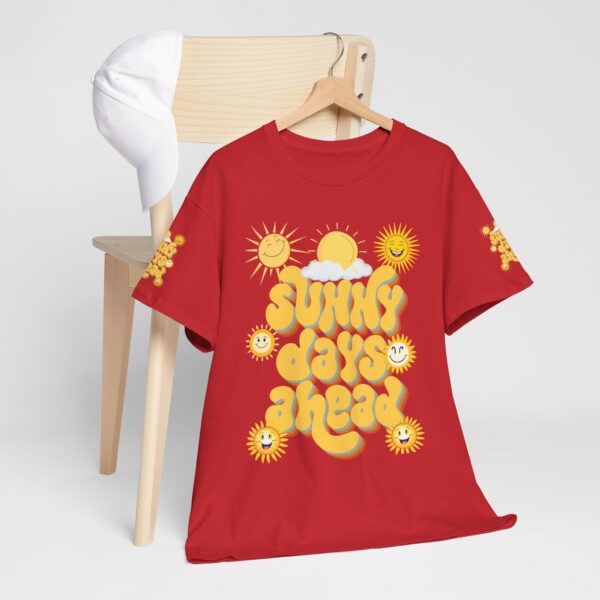 Sunny Days Ahead Unisex Heavy Cotton Tee - Fun Sun Graphic T-Shirt - Image 128