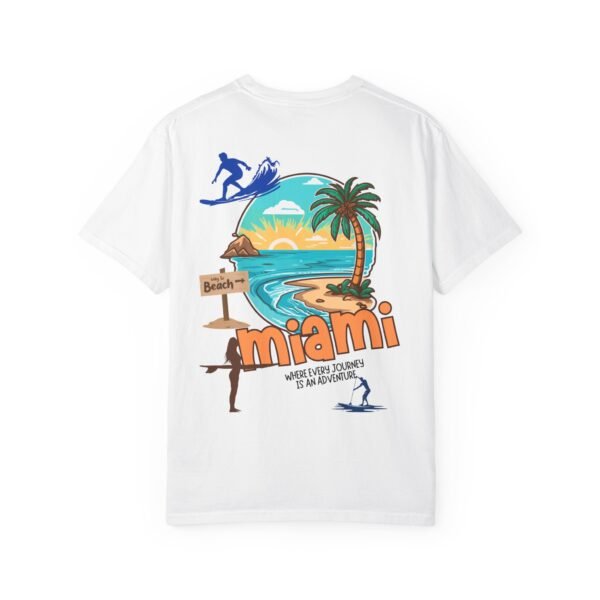 Miami Beach Adventure Unisex T-Shirt - Perfect for Summer Fun! - Image 3