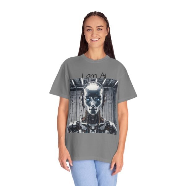 Unisex AI Graphic T-Shirt - 'I Am AI' Computer Theme Tee - Image 6