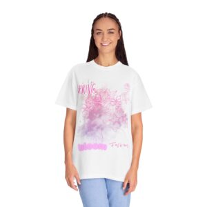 Spring Bloom Unisex Garment-Dyed T-Shirt | Floral Design for Fashion Lovers
