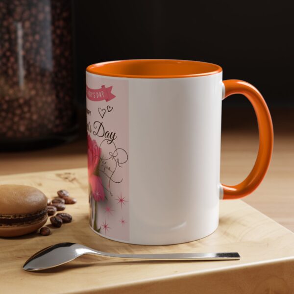 Happy Mother's Day Accent Coffee Mug - Pink Floral Design, 11oz & 15oz - Image 39