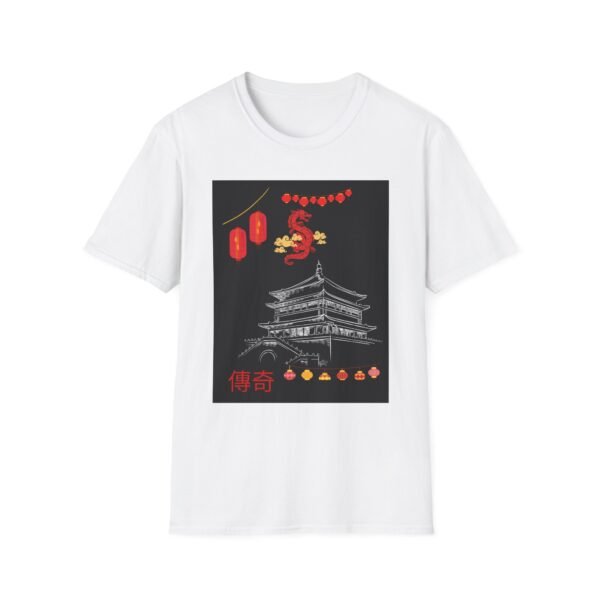 Cultural Heritage Unisex Softstyle T-Shirt | Lunar New Year Celebration Design - Image 10