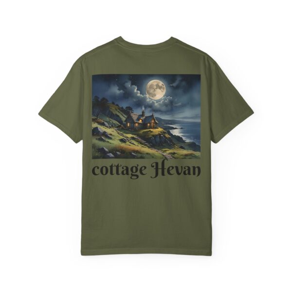 WilderNest Cottage Moonlight T-Shirt - Unisex Garment-Dyed Tee for Nature Lovers - Image 20