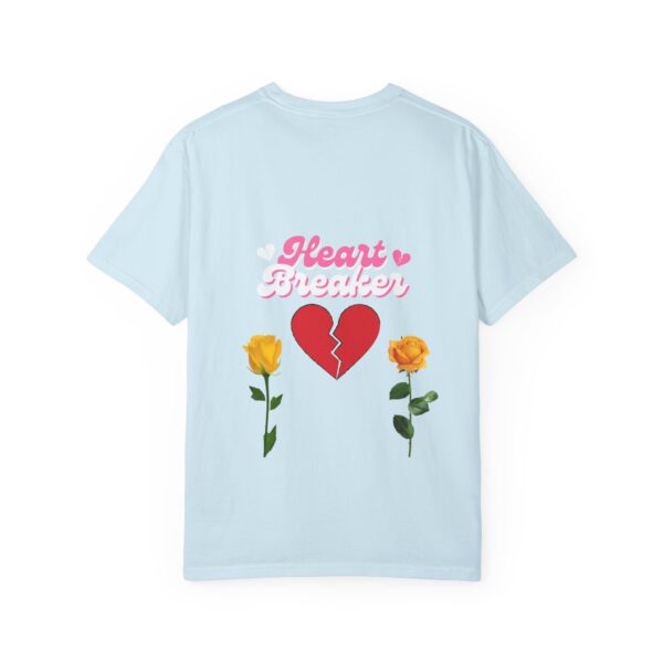 Heartbreaker Unisex Garment-Dyed T-Shirt with Floral Design - Image 84