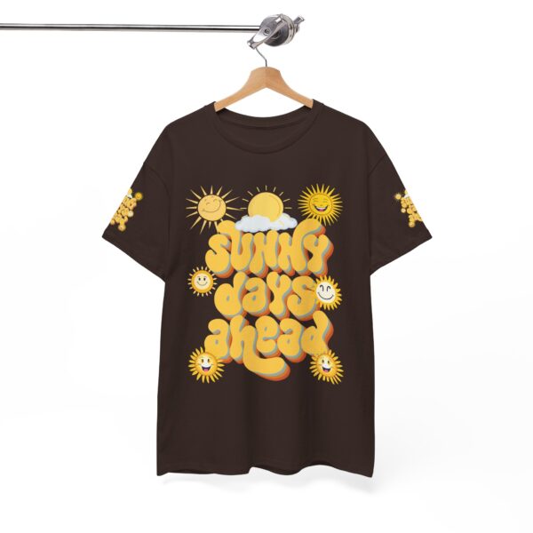 Sunny Days Ahead Unisex Heavy Cotton Tee - Fun Sun Graphic T-Shirt - Image 6