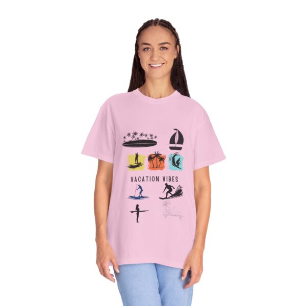 Vacation Vibes Unisex Garment-Dyed T-Shirt for Beach Lovers - Image 77