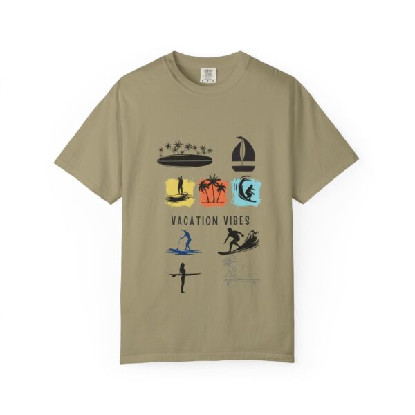 Vacation Vibes Unisex Garment-Dyed T-Shirt for Beach Lovers - Image 25