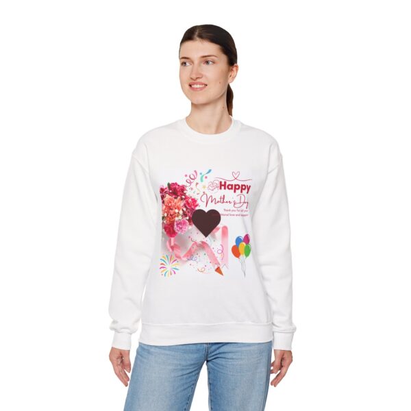 Happy Mother's Day Crewneck Sweatshirt - Floral Design, Gift for Moms - Image 8