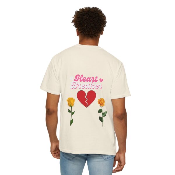 Heartbreaker Unisex Garment-Dyed T-Shirt with Floral Design - Image 37
