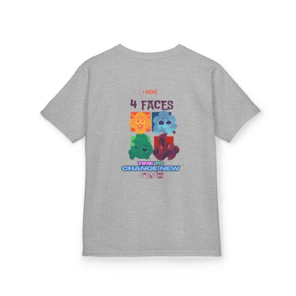 Kids 4 Faces Fun Tee - Change New One - Image 22