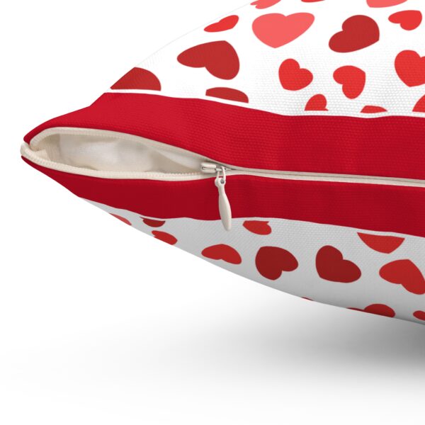 Spun Polyester Square Pillow – Decorative & Durable - Image 3