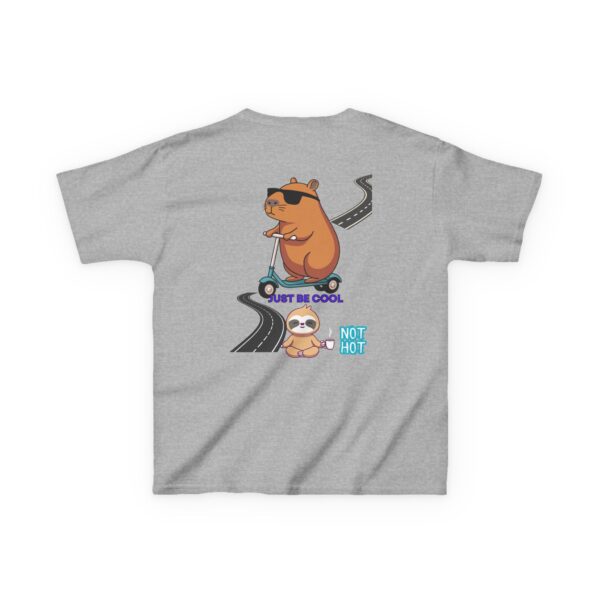 Cool Bear Kids Heavy Cotton Tee - Just Be Cool Graphic T-Shirt - Image 11