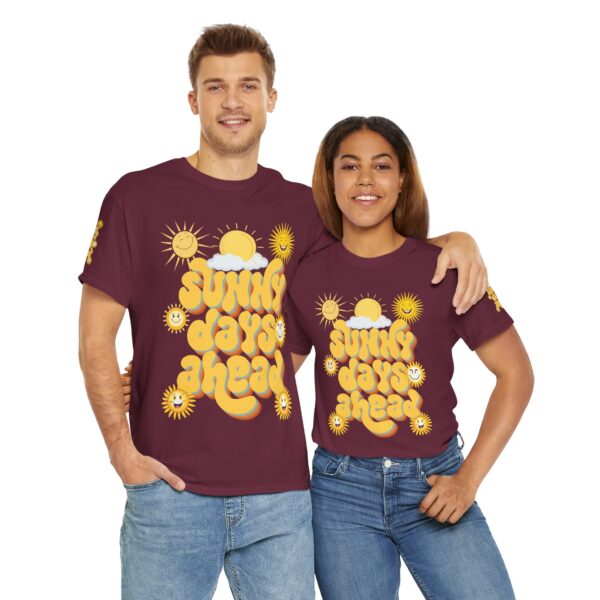 Sunny Days Ahead Unisex Heavy Cotton Tee - Fun Sun Graphic T-Shirt - Image 55