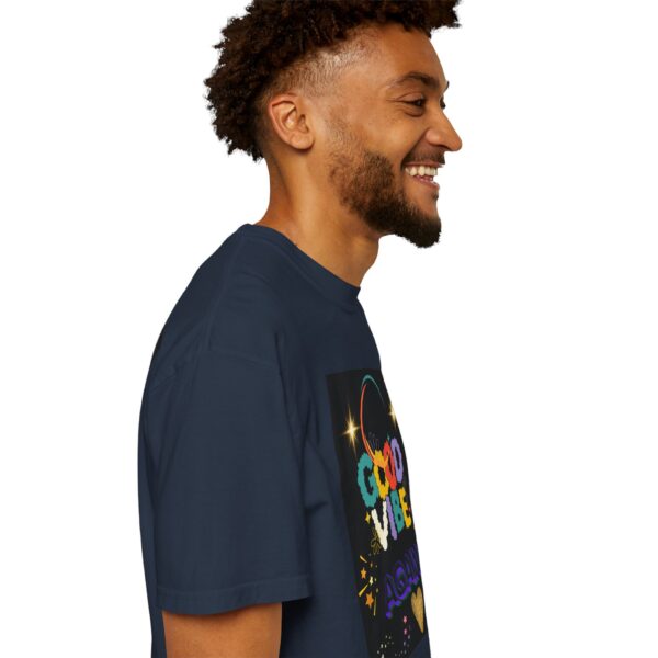 Good Vibes Unisex Garment-Dyed T-Shirt - Festival Ready, Positive Energy - Image 7