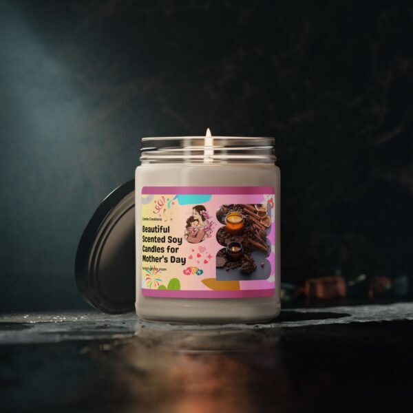 Beautiful Scented Soy Candle for Mother's Day - 9oz Fragrance Gift - Image 5