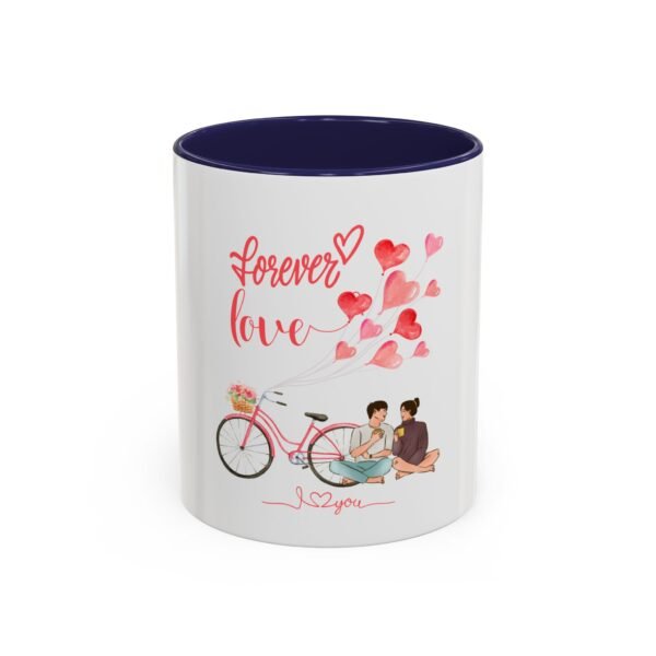 Forever Love Coffee Mug - Heart Design for Couples | 11oz & 15oz - Image 6