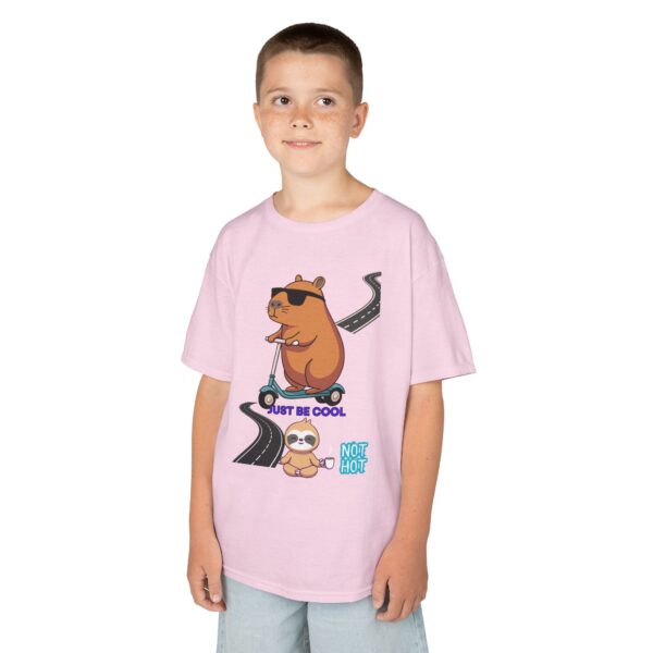 Cool Bear Kids Heavy Cotton Tee - Just Be Cool Graphic T-Shirt - Image 34