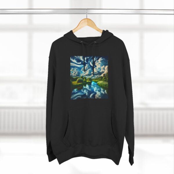 Three-Panel Fleece Hoodie - Image 12