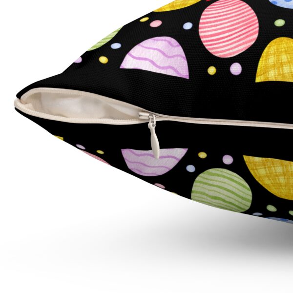 Spun Polyester Square Pillow – Soft & Durable Accent - Image 3