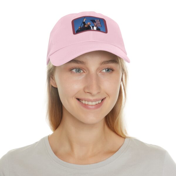 Dad Hat with Leather Patch (Rectangle) - Image 32