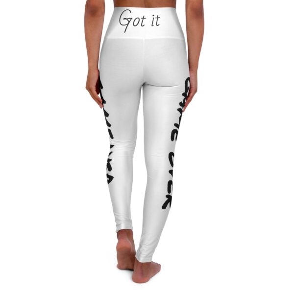High Waisted Yoga Leggings (AOP) - Image 2