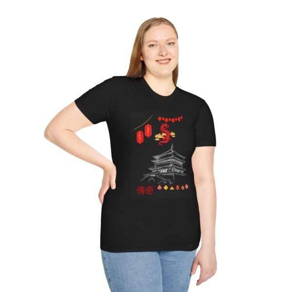 Cultural Heritage Unisex Softstyle T-Shirt | Lunar New Year Celebration Design