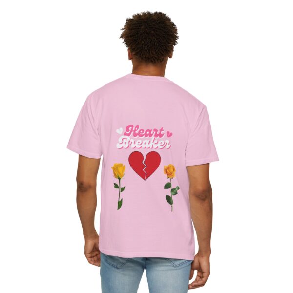 Heartbreaker Unisex Garment-Dyed T-Shirt with Floral Design - Image 132