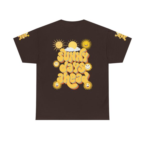 Sunny Days Ahead Unisex Heavy Cotton Tee - Fun Sun Graphic T-Shirt - Image 3