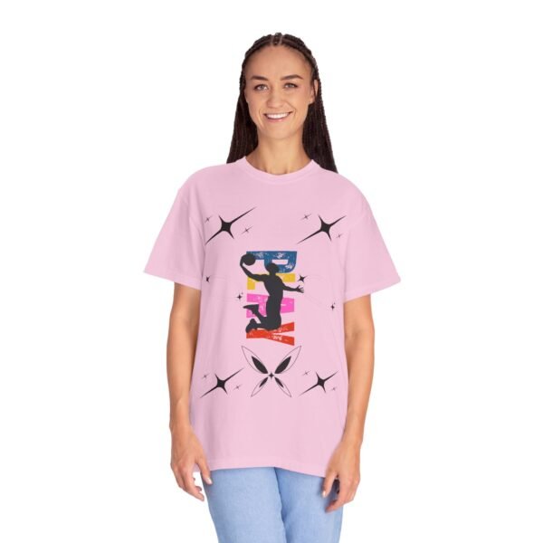 Unisex Garment-Dyed T-Shirt - Vibrant Athletic Design with Stars - Image 23
