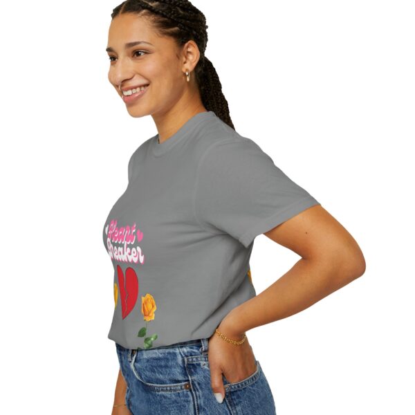 Heartbreaker Unisex Garment-Dyed T-Shirt with Floral Design - Image 78