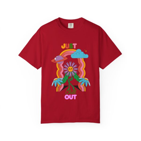 Chill Out Graphic T-Shirt - Unisex Garment-Dyed Tee - Image 46