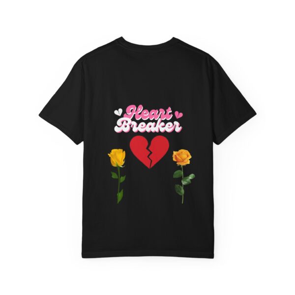 Heartbreaker Unisex Garment-Dyed T-Shirt with Floral Design - Image 104