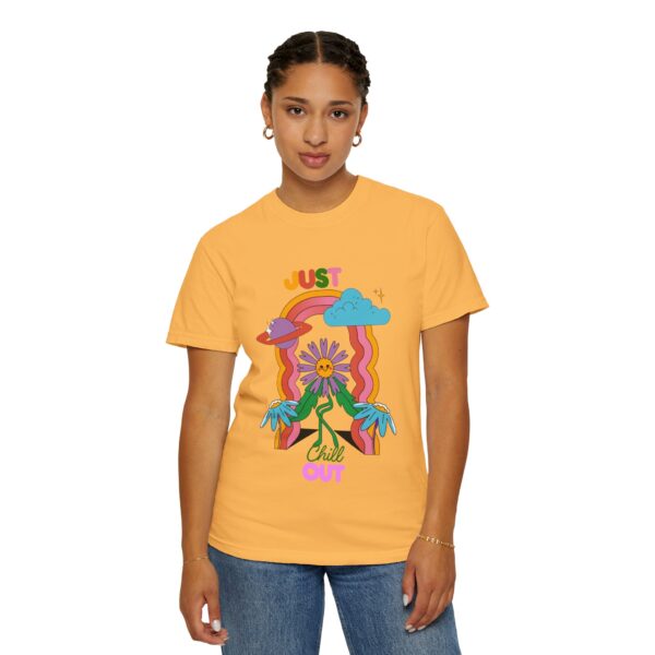 Chill Out Graphic T-Shirt - Unisex Garment-Dyed Tee - Image 15