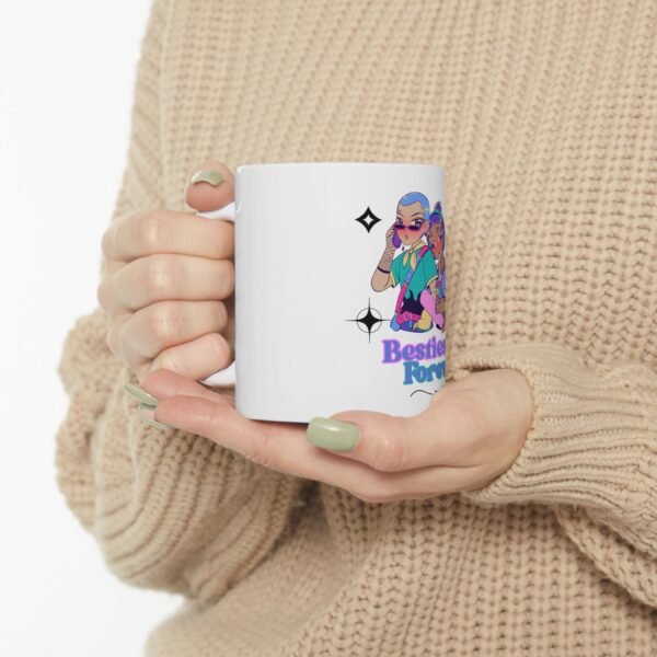 Besties Forever Ceramic Mug - Fun Friendship Gift for Coffee Lovers - Image 7
