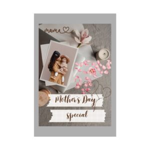 Mother's Day Special Rolled Poster - Heartfelt Gift for Mom