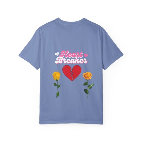 Heartbreaker Unisex Garment-Dyed T-Shirt with Floral Design - Image 94