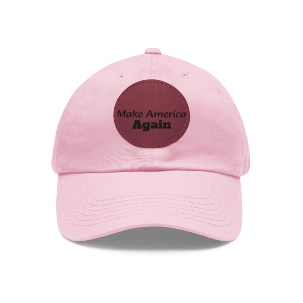 Hat with Leather Patch (Round) - Image 17